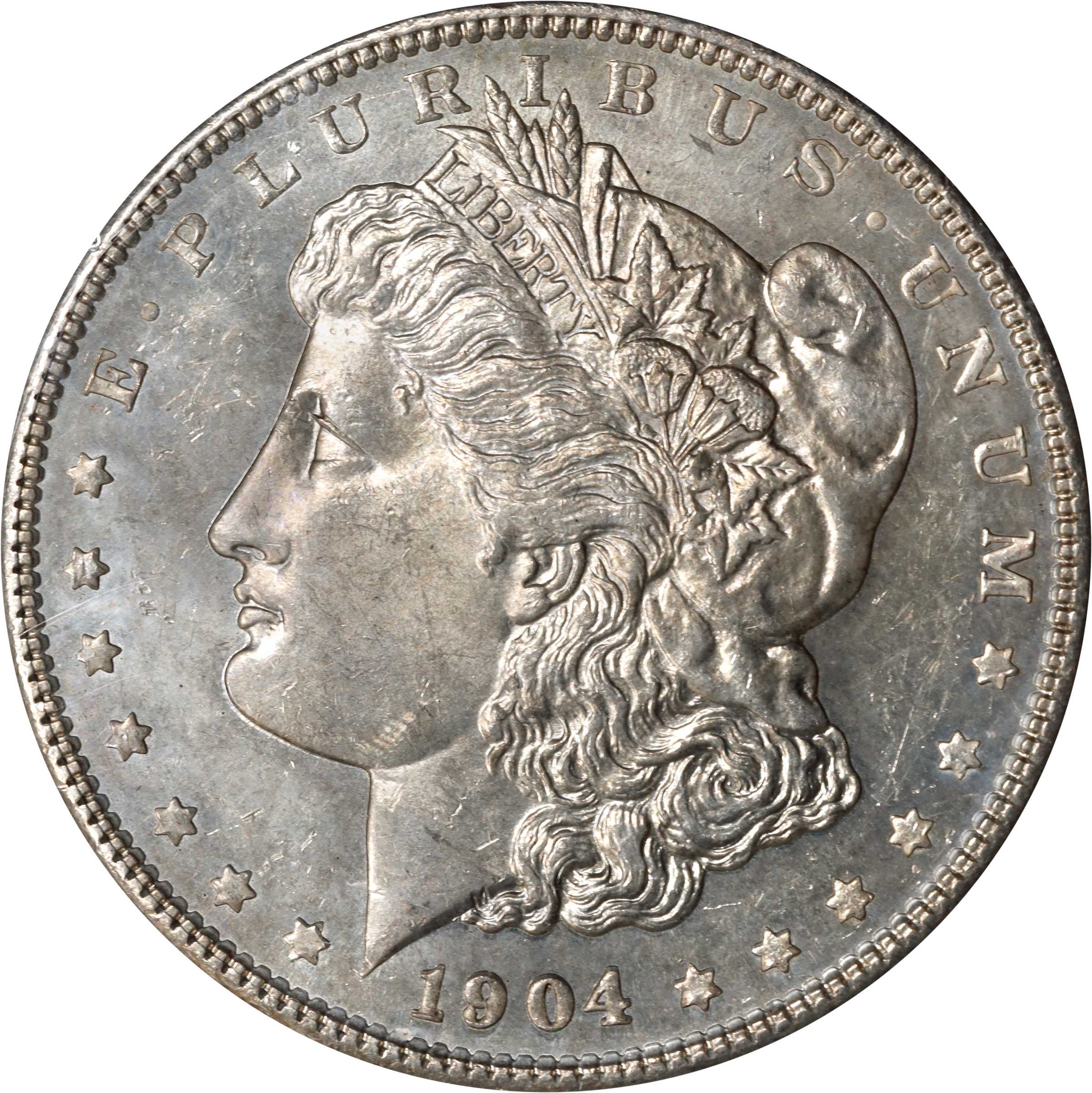 image for: 1904 Morgan Silver Dollar. MS-62 PL (PCGS). OGH--First Generation.