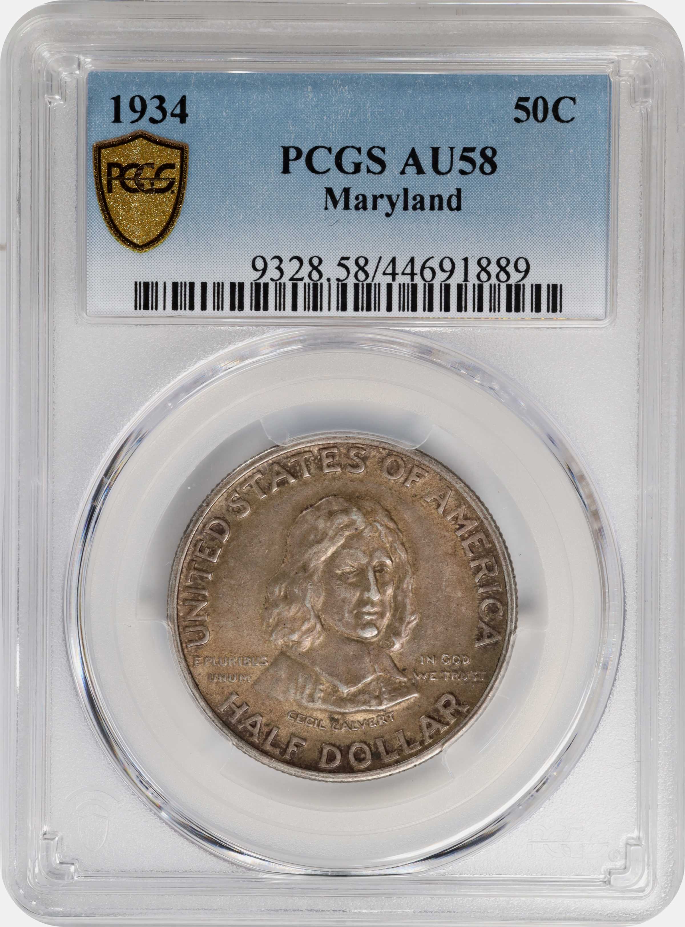 1934 50c Maryland MS61 thumbnail 20