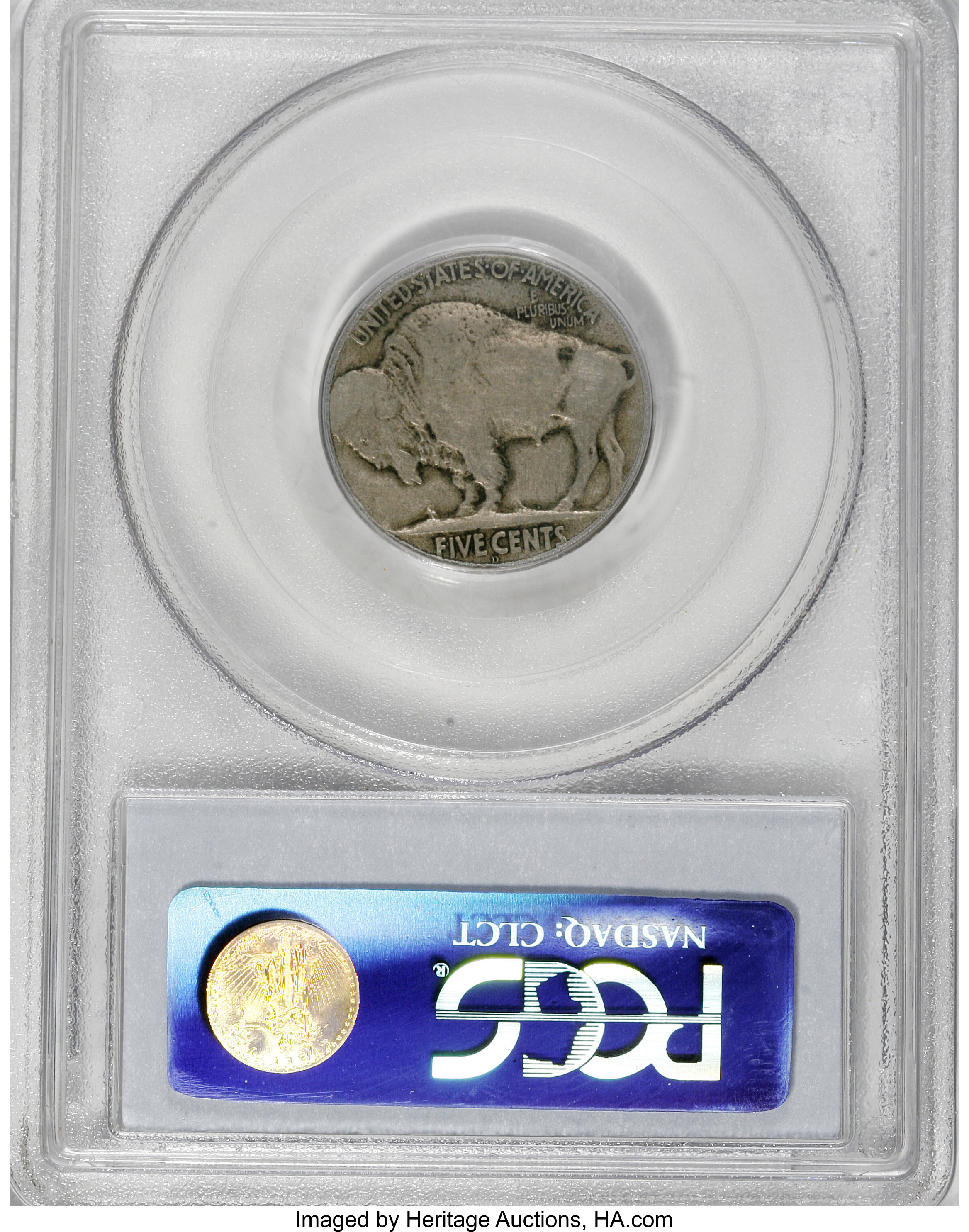 1918-D 5c AG3 CAC thumbnail 12