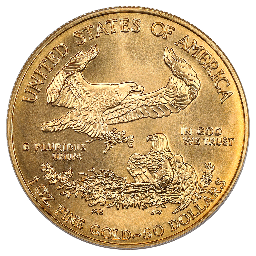 image for: 2006 Gold Eagle $50 PCGS MS69 (First Strike)