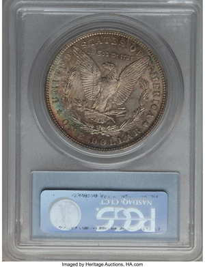 image for: 1904-O $1 Vam-4B, Fishhook MS64 PCGS. Hitlist. PCGS Population (0/0). NGC Census: (0/0).From The Parcfeld Collection....