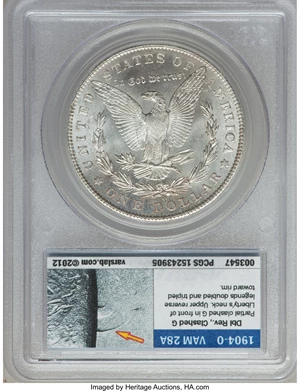 image for: 1904-O VAM-28A, Doubled Reverse, Clashed G MS63 PCGS.From The Parcfeld Collection....