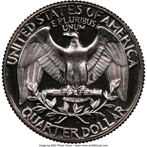 image for: 1967 25C SMS MS67 Ultra Cameo NGC. NGC Census: (24/7). PCGS Population: (16/5). CDN: $700 Whsle. Bid for NGC/PCGS MS67. ...