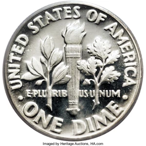 image for: 1950 10C PR67 Deep Cameo PCGS....