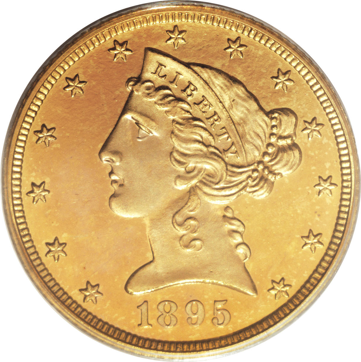 image for: 1895 $5 PR66 Cameo PCGS....