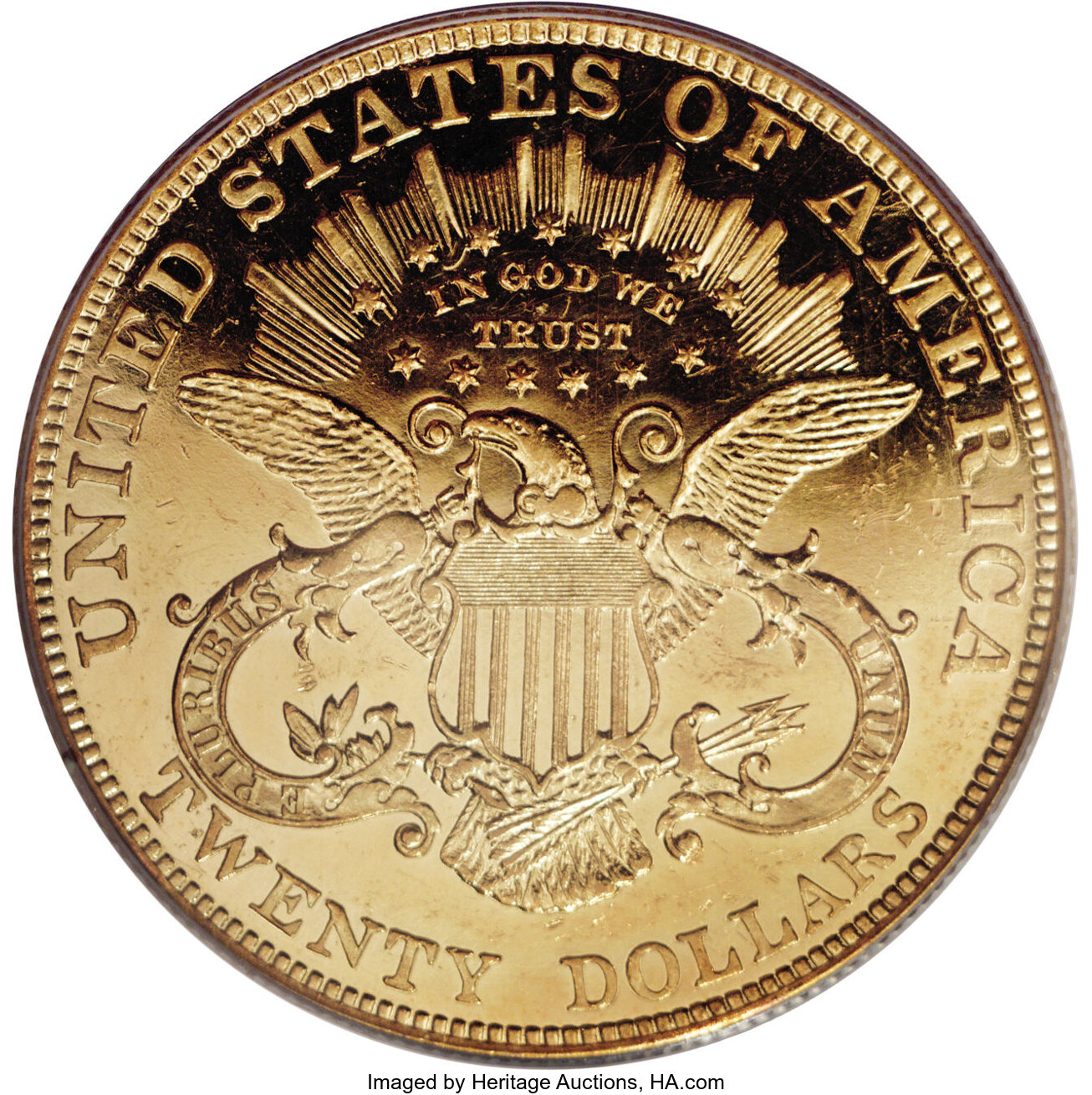 image for: 1906 $20 PR58 PCGS....