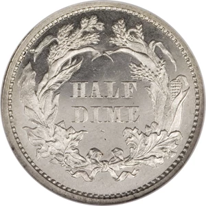 image for: 1861 H10C PR65 Cameo NGC....