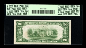 image for: Fr. 1870-F $20 1929 Federal Reserve Bank Note. PCGS Gem New 65....