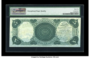 image for: Fr. 69 $5 1878 Legal Tender PMG Gem Uncirculated 65 EPQ.
