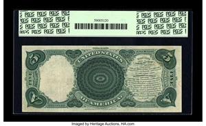 image for: Fr. 73 $5 1880 Legal Tender PCGS Extremely Fine 40....