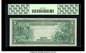 image for: Fr. 794 $5 1918 Federal Reserve Bank Note PCGS Very Fine 35....