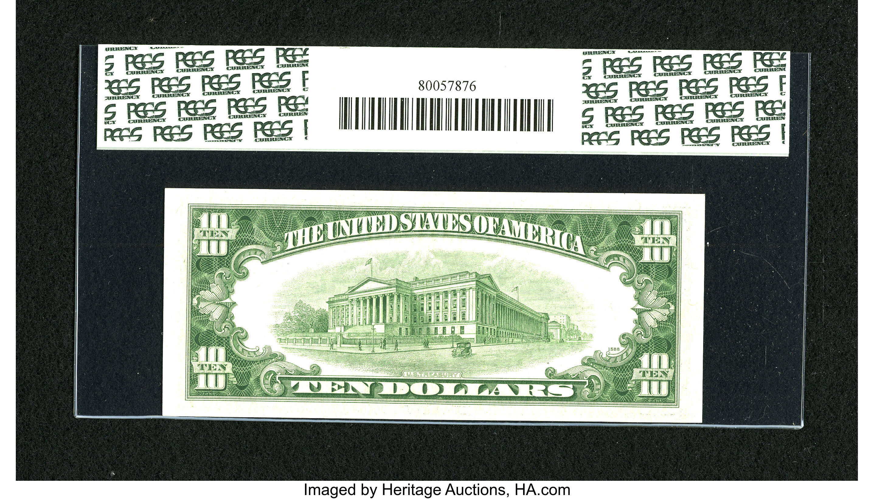 image for: Fr. 1707 $10 1953A Silver Certificate. PCGS Choice New 63PPQ....