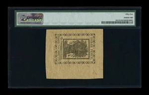 image for: Delaware May 1, 1777 3d PMG About Uncirculated 55....