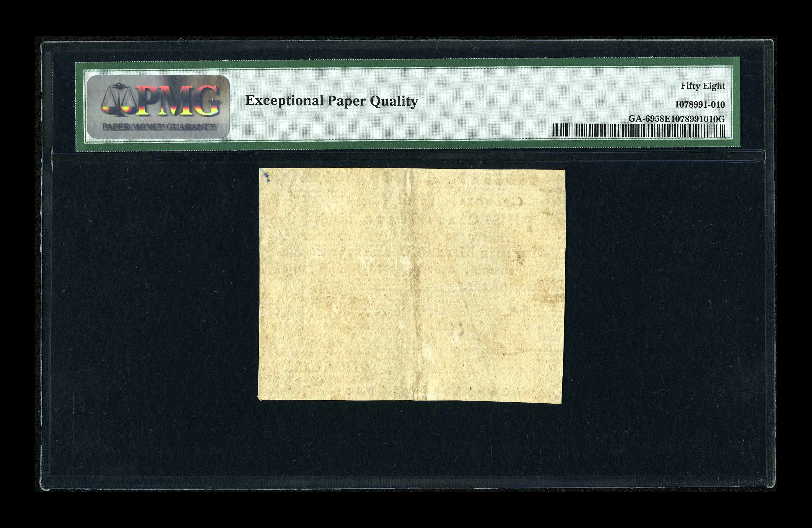 image for: Georgia 1776 $1/4 PMG Choice About Unc 58 EPQ....