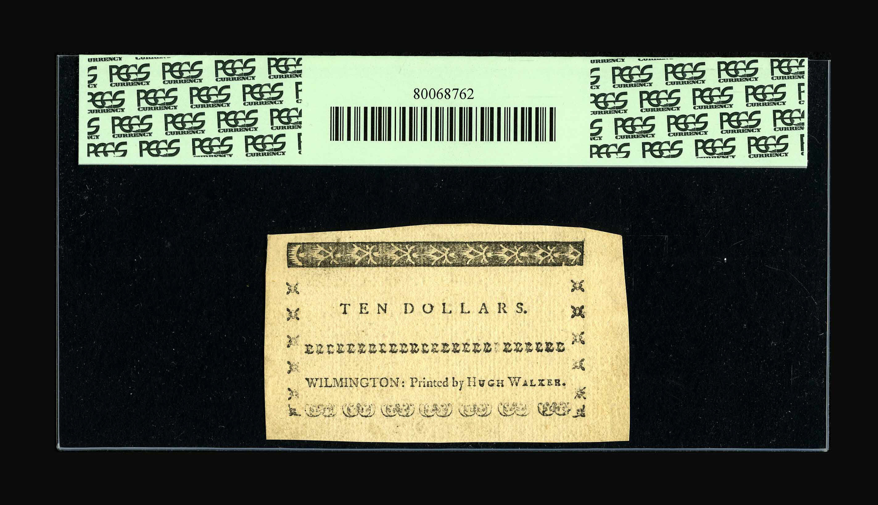 image for: North Carolina May 15, 1779 $10 PCGS Choice New 63PPQ.