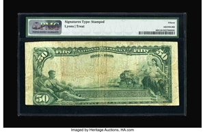 image for: Omaha, NE - $50 1902 Date Back Fr. 668 The Omaha NB Ch. # (W)1633...