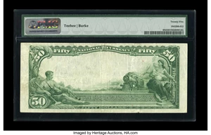 image for: Corsicana, TX - $50 1902 Plain Back Fr. 682 The State NB Ch. # 11022...