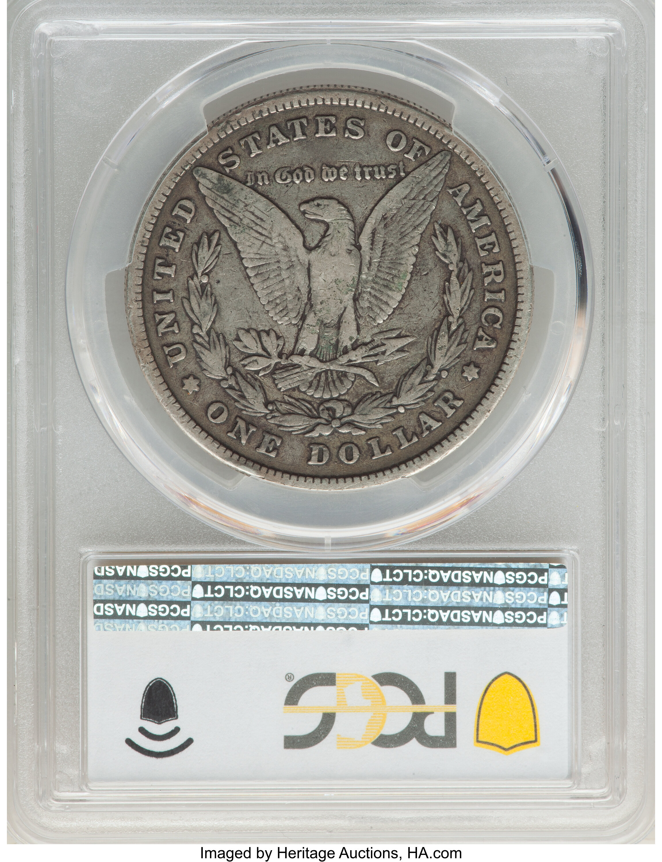 image for: 1878 8TF $1 Doubled Eyelid, VAM-14.13, VG10 PCGS. PCGS Population: (1/39 and 0/0+). NGC Census: (0/3 and 0/0+). VG10. ...