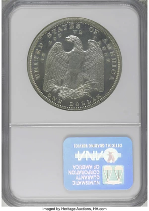 image for: 1879 Morgan Dollar, Judd-1613, Pollock-1809, Low R.7, PR62 Cameo NGC....