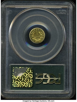 image for: 1870 $1 Liberty Round 1 Dollar, BG-1203, Low R.5, XF45 PCGS....