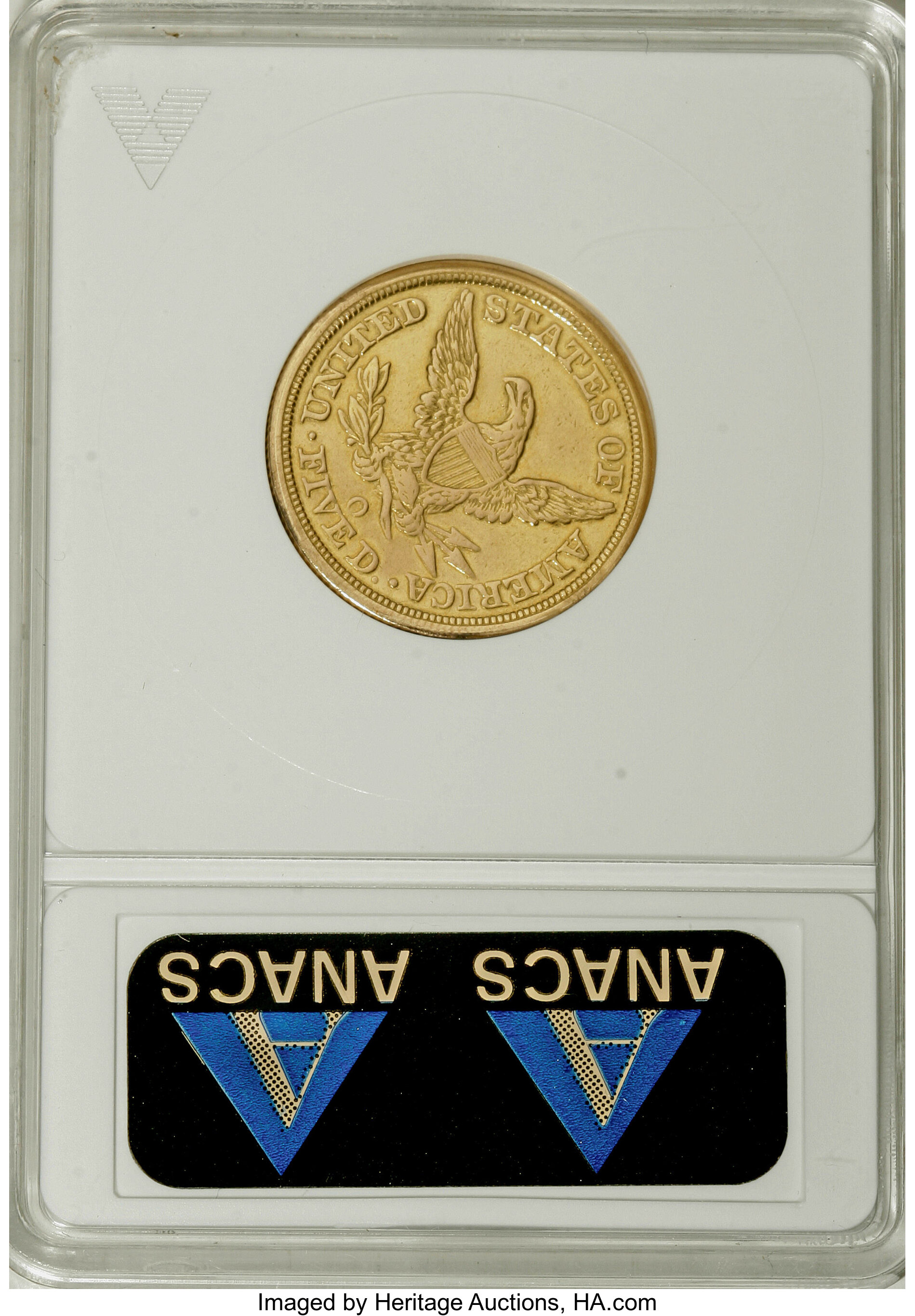 image for: 1847-O $5 --Damaged, Polished--ANACS. XF45 Details....