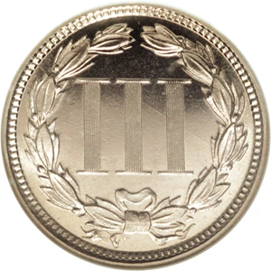 image for: 1871 3CN PR66 Cameo NGC....