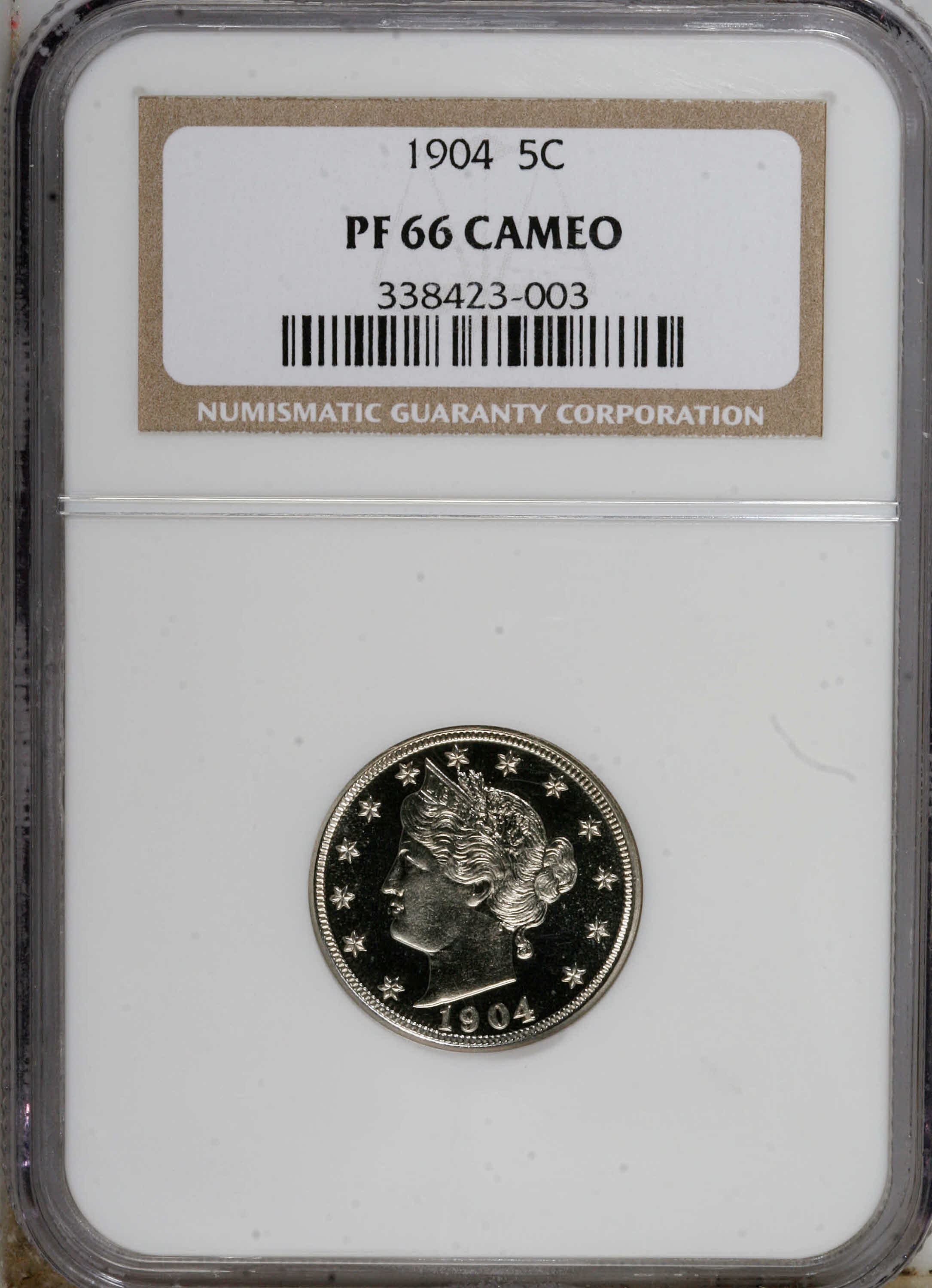 image for: 1904 5C PR66 Cameo NGC....
