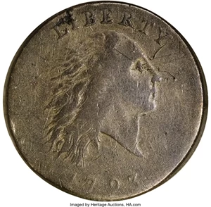 image for: 1793 Chain 1C AMERI. Fine 15 NGC....