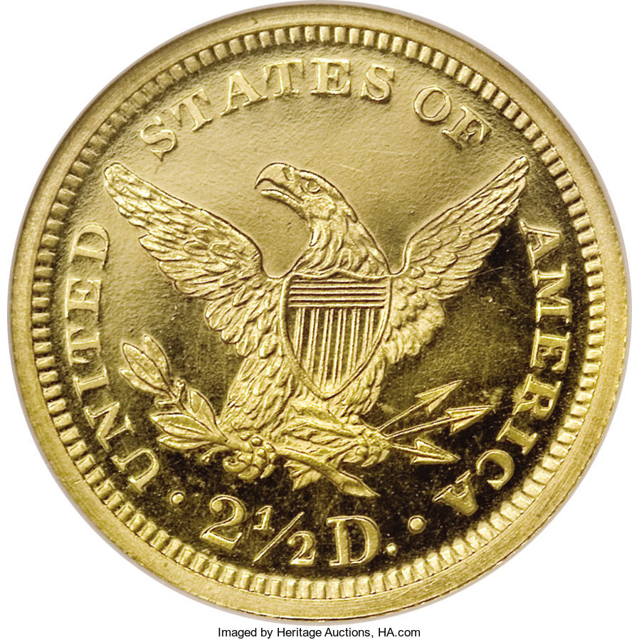 image for: 1875 $2 1/2 PR66  ★  Cameo NGC....