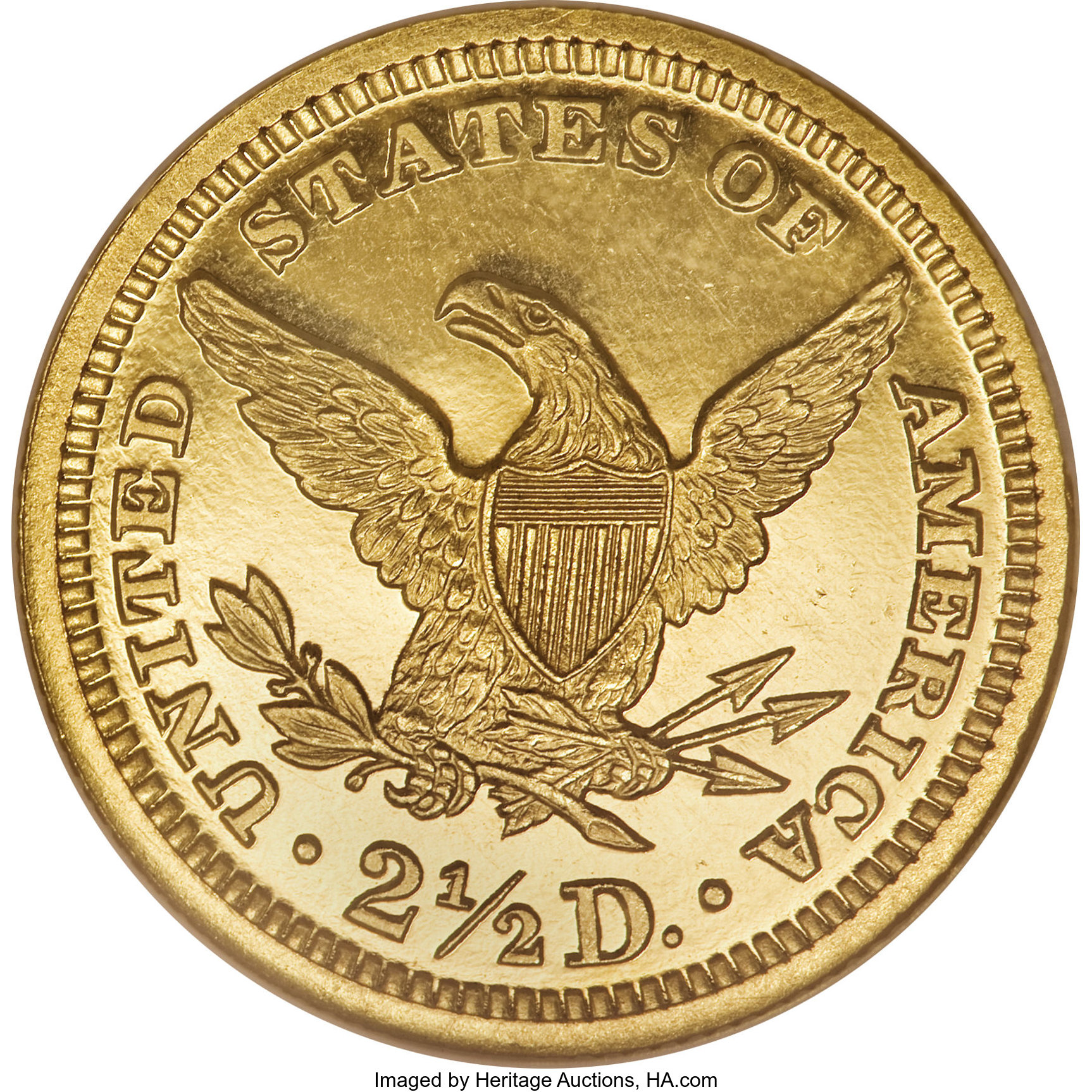 image for: 1889 $2 1/2 PR66 Cameo NGC....