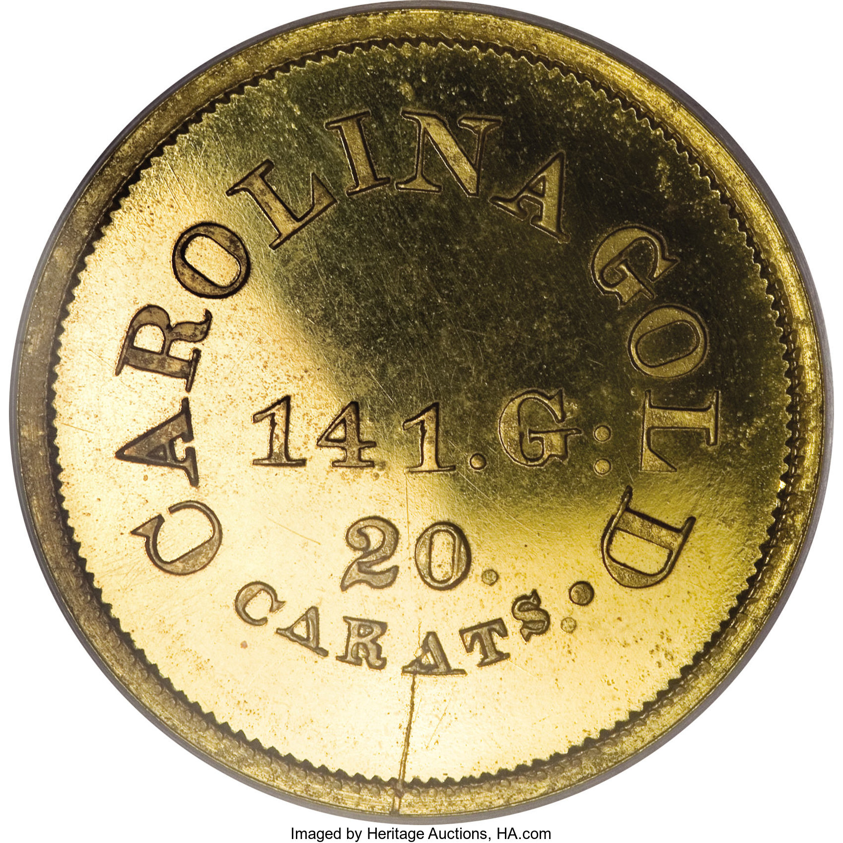 image for: C. Bechtler $5 Restrike PR65 PCGS....