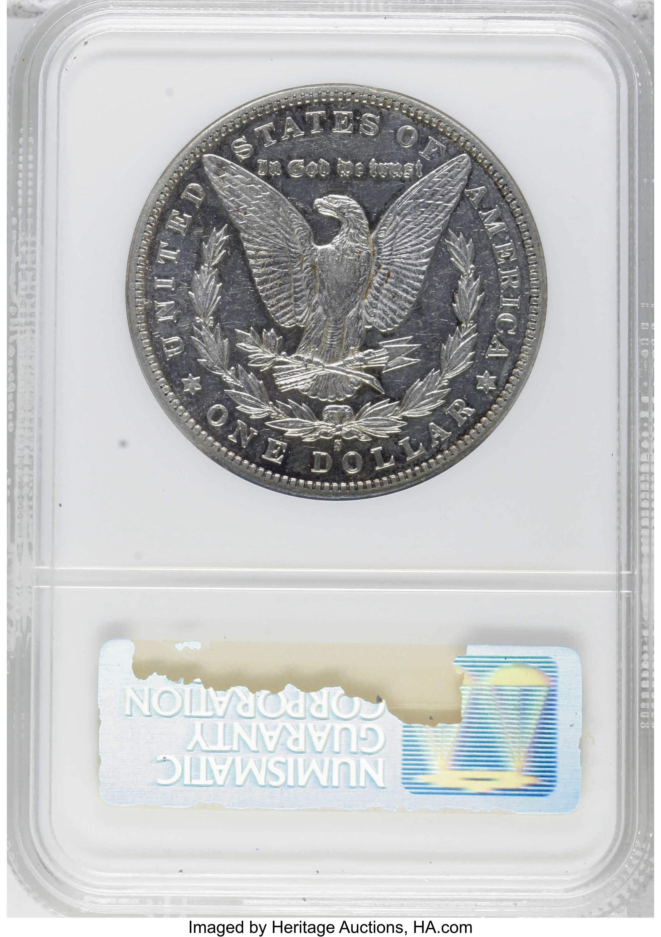 image for: 1892-S $1 AU53 Prooflike NGC....