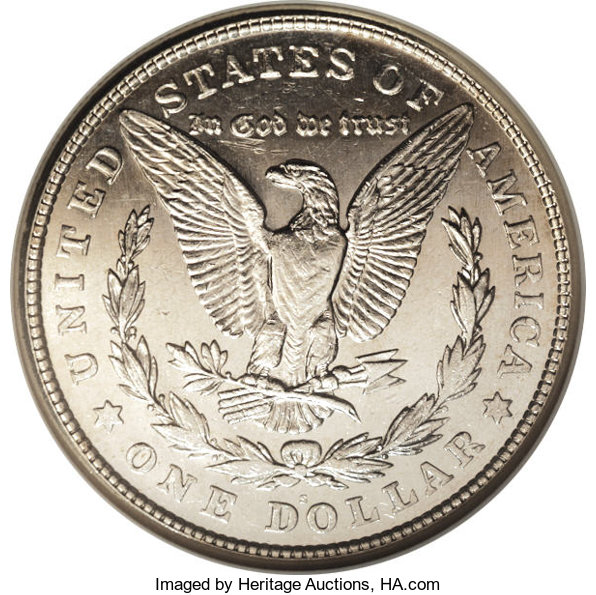 image for: 1921-S $1 MS63 Prooflike NGC....