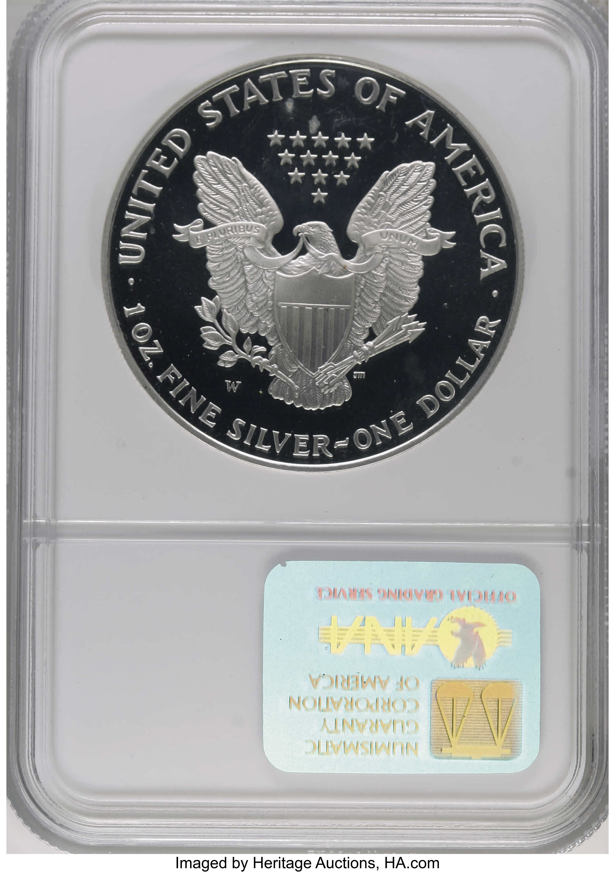1995-W $1  Silver Eagle PR DCAM PR64 DCAM thumbnail 16