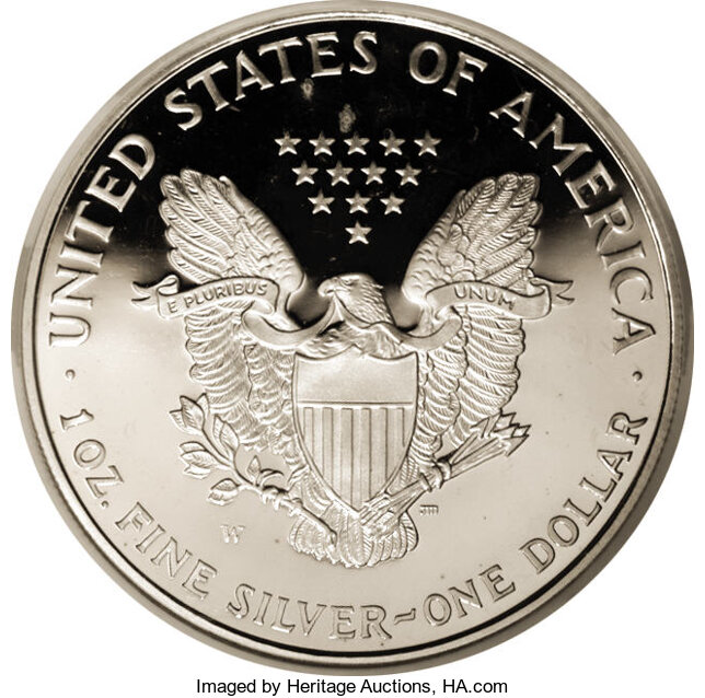 1995-W $1  Silver Eagle PR DCAM PR64 DCAM thumbnail 17
