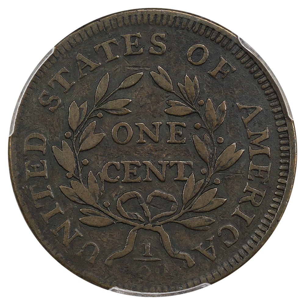 image for: 1797 1c PCGS VF20 (Reverse of 1797  No Stems)