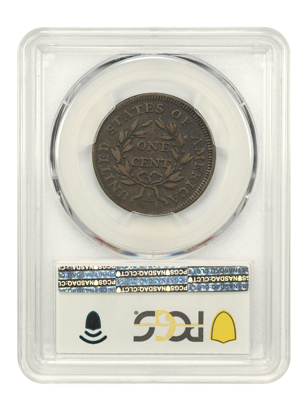 image for: 1797 1c PCGS VF20 (Reverse of 1797  No Stems)