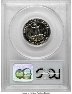 image for: 1966 25C SMS MS66 Cameo PCGS. PCGS Population (71/76). NGC Census: (19/62). (#85998)...