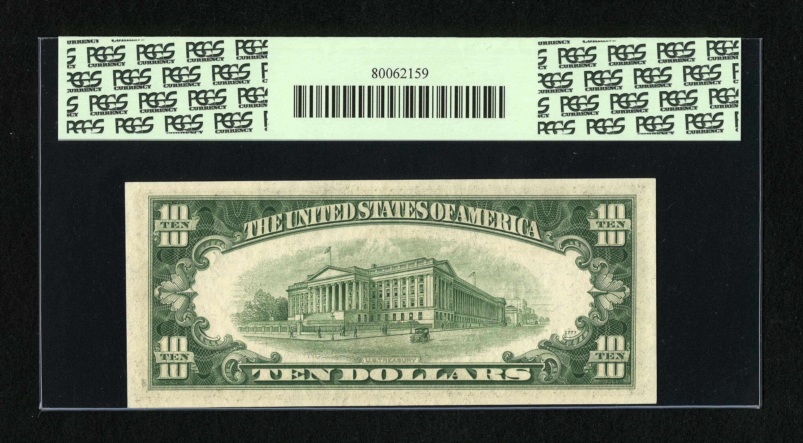 image for: Fr. 2015-B $10 1950E Federal Reserve Note. PCGS Gem New 66PPQ....