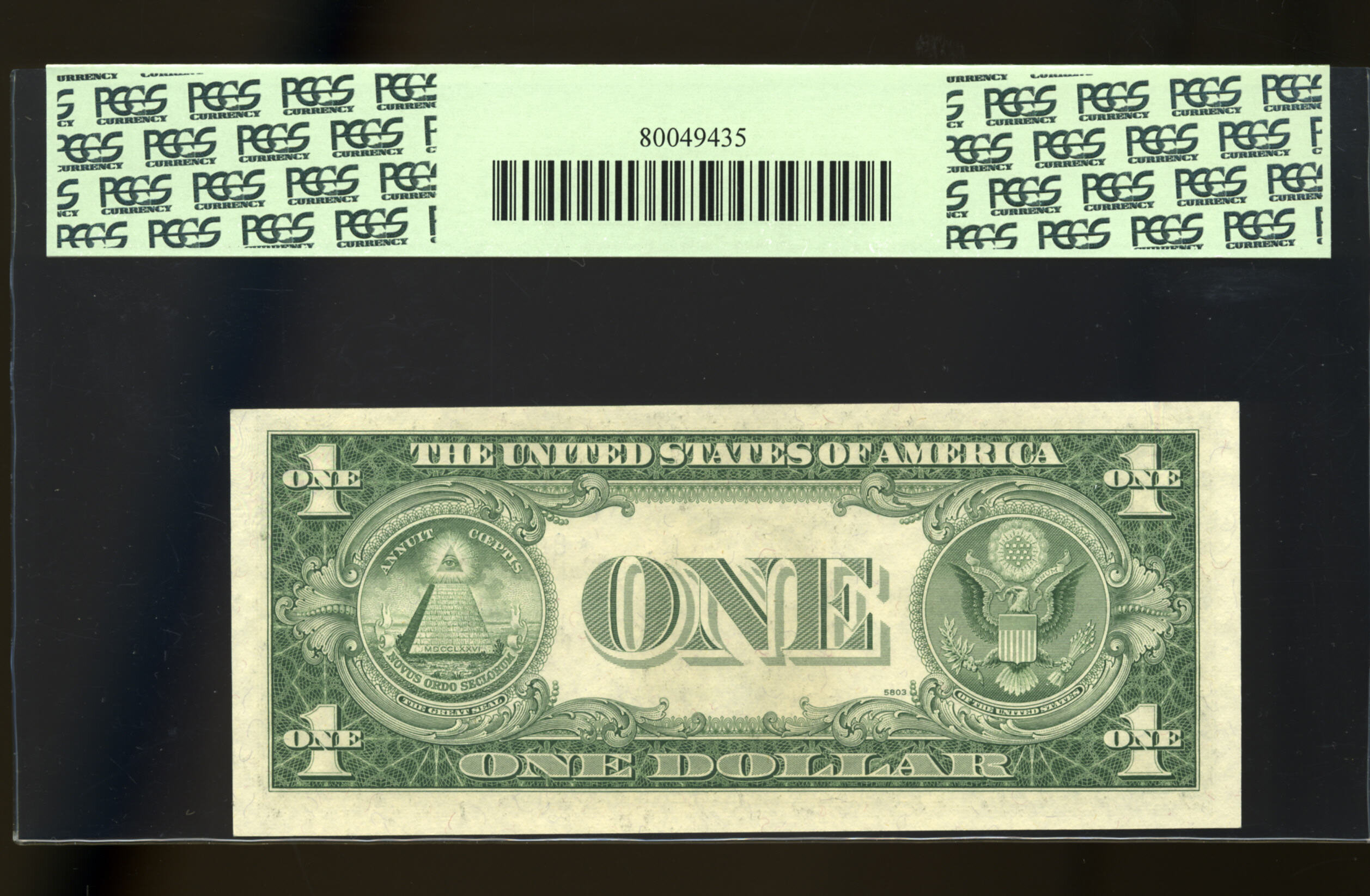 image for: Fr. 1614* $1 1935E Silver Certificate Star. PCGS Gem New 65PPQ....