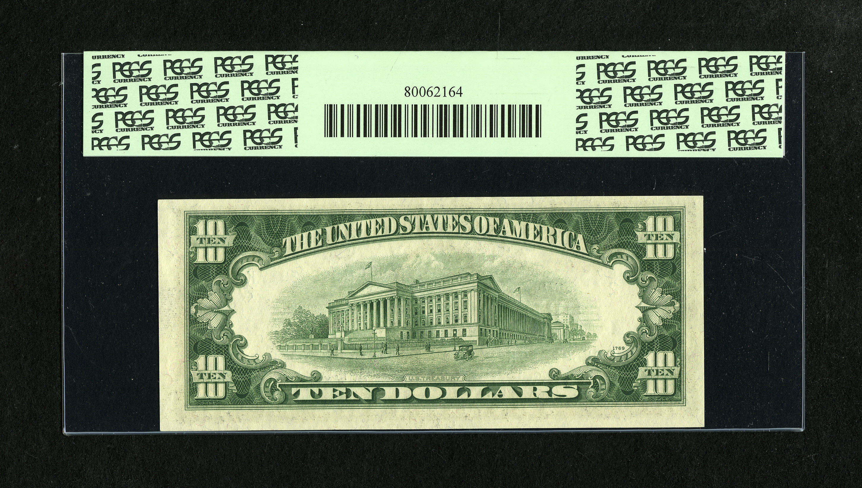 image for: Fr. 2015-B $10 1950E Federal Reserve Note. PCGS Very Choice New 64PPQ....