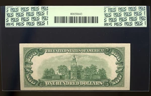 image for: Fr. 2157-F $100 1950 Federal Reserve Note. PCGS Choice About New 58.Fr. 2157-F $100 1950 Federal Reserve Note. PCGS Choice A...