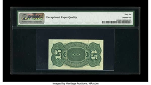 image for: Fr. 1269 15¢ Fourth Issue PMG Gem Uncirculated 66 EPQ....