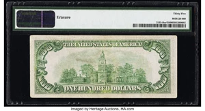 image for: Fr. 2153-B* $100 1934A Mule Federal Reserve Star Note. PMG Choice Very Fine 35....