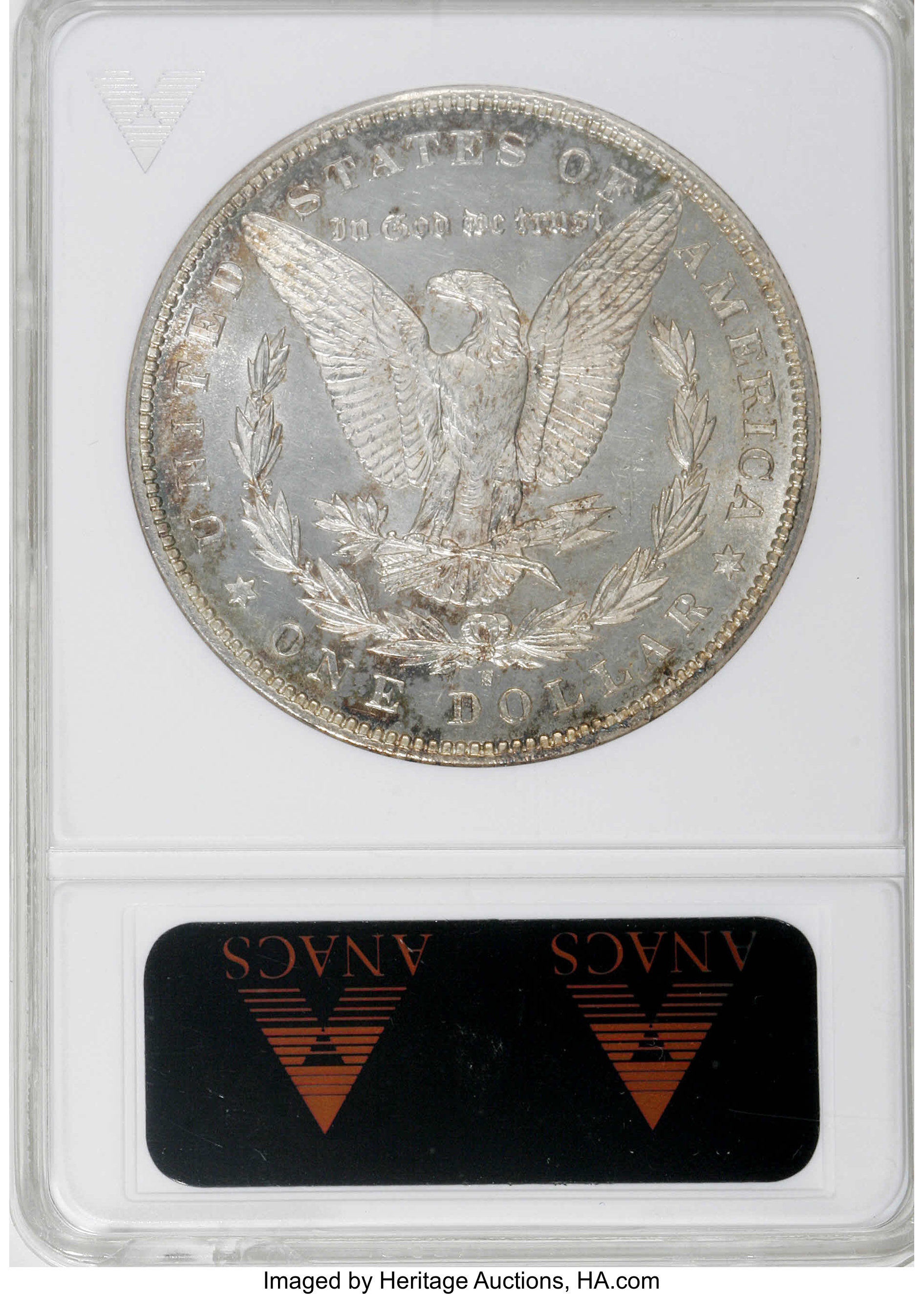 image for: 1895-S $1 MS63 Deep Mirror Prooflike ANACS....