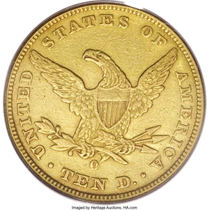 image for: 1841-O $10 VF35 PCGS....