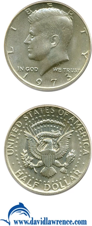 image for: 1973 50c PCGS MS65
