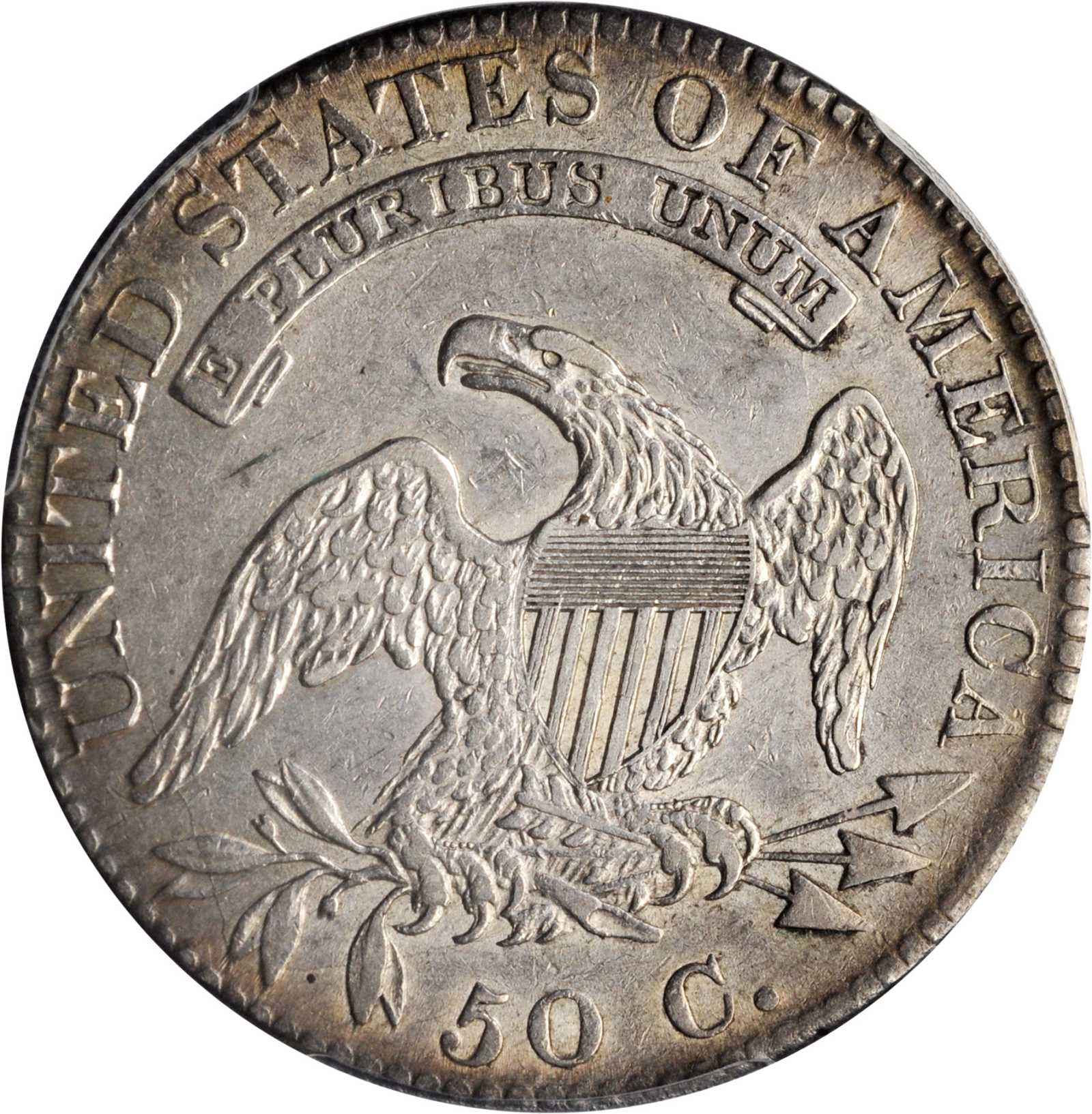 image for: 1819 Capped Bust Half Dollar. O-112a. Rarity-3. AU-53 (PCGS). CAC.