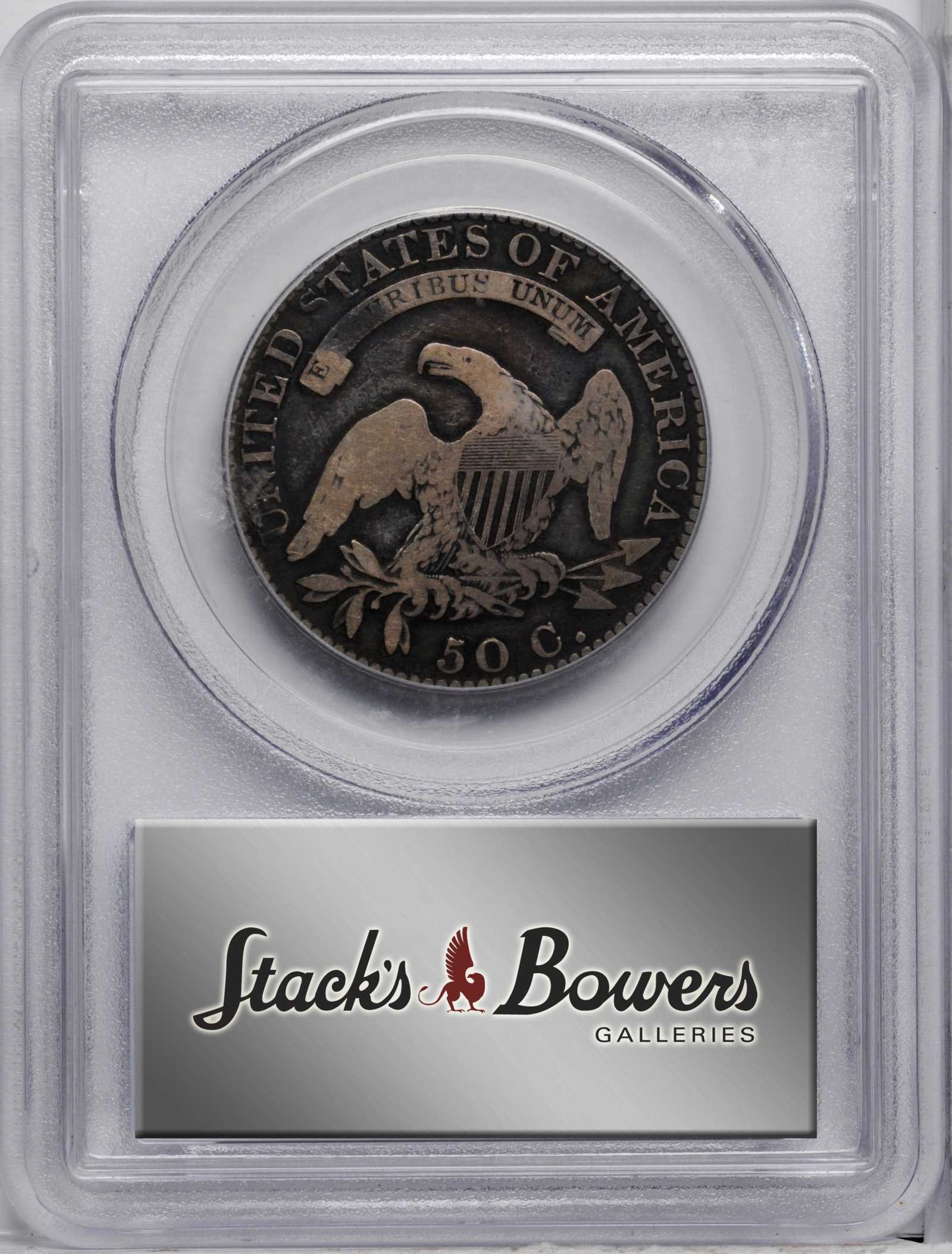 image for: 1819 Capped Bust Half Dollar. O-107. Rarity-4. Fine-12 (PCGS).