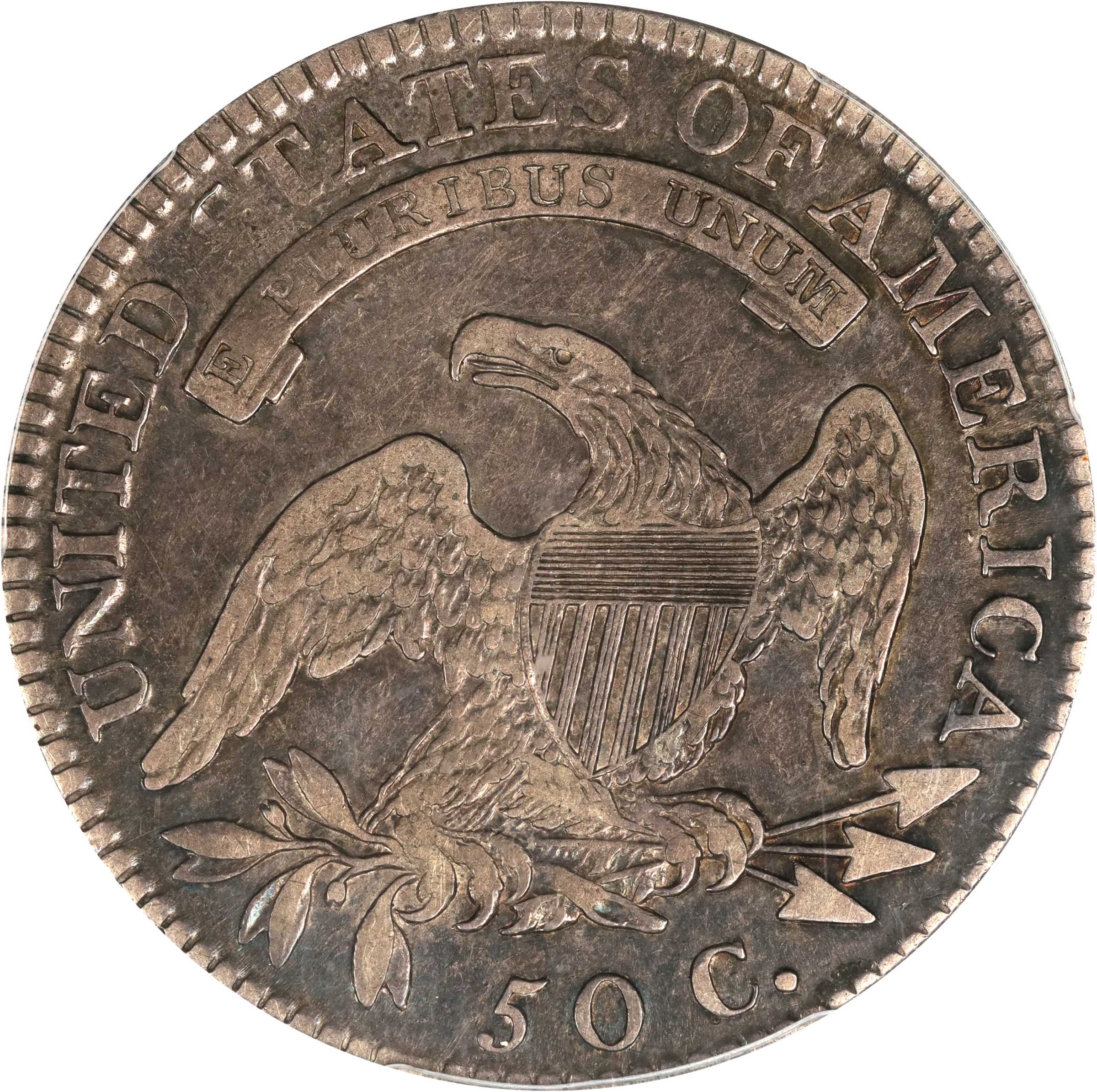 image for: 1818 Capped Bust Half Dollar. O-104a. Rarity-3. VF-25 (PCGS).
